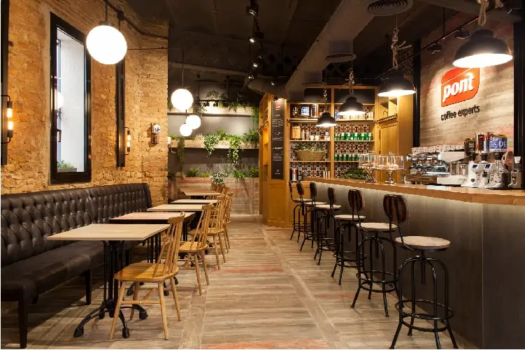 Cafe lighting design cheap