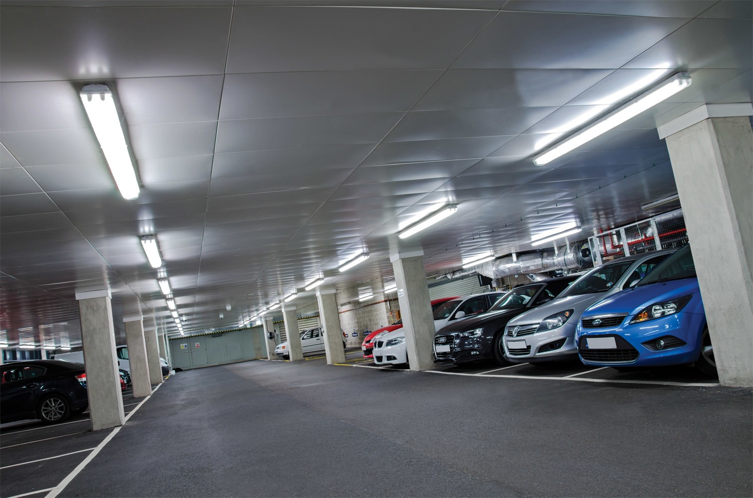 Underground Garage Lighting VCPG Ultimate LED Parking Garage And