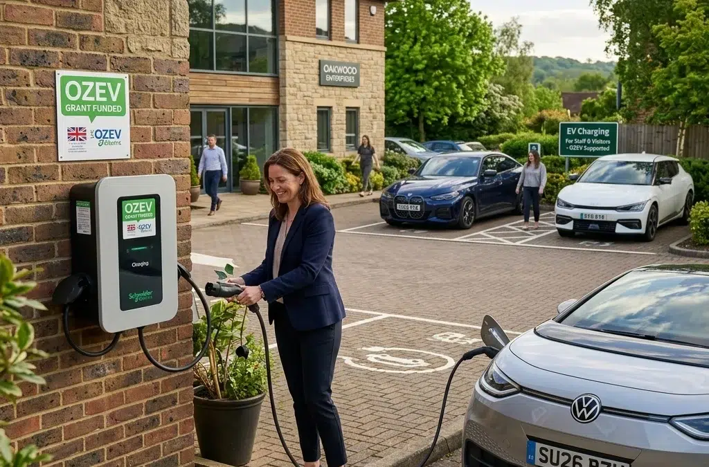 Why OZEV Grants Will Change the Way Your Surrey Business Charges in 2026