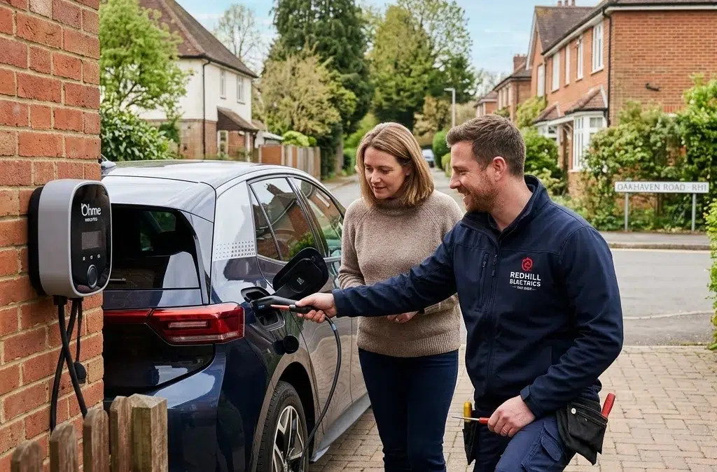 7 Common EV Charging Mistakes to Avoid (And How an Electrician in Redhill Can Help)