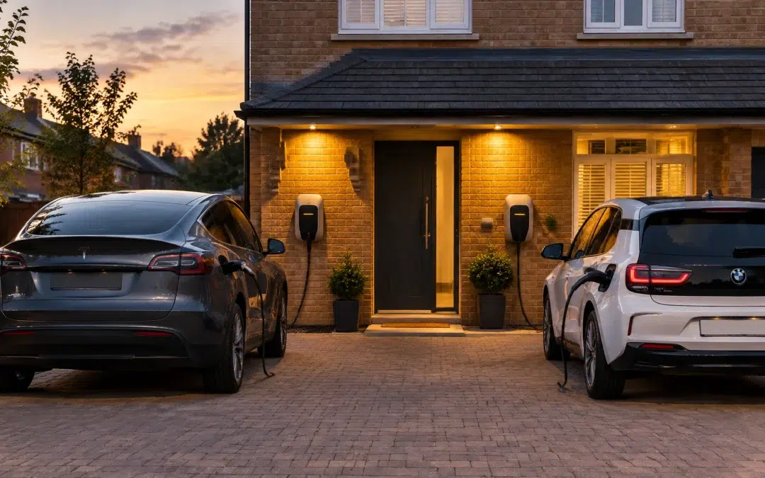 Charging Two Electric Cars at Home in Redhill: One Charger or Two? A Surrey Guide